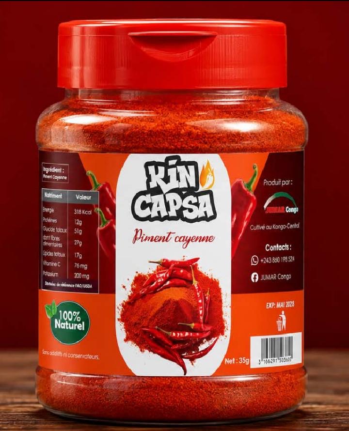 KinCapsa Piment de Cayenne